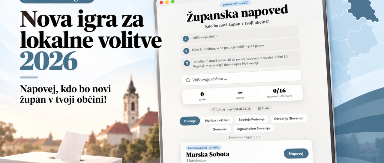 Znani so vsi kandidati za župane v Pomurju, kdo bo zmagal? Napovejte v naši novi igri