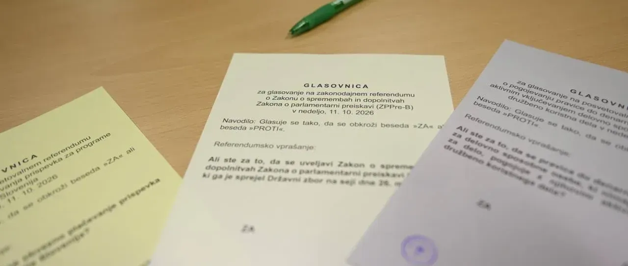 Slovenijo decembra čaka nov referendum: Znani so ključni datumi