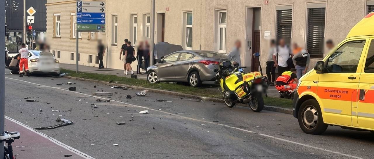 Nove podrobnosti hude nesreče v Mariboru: Voznica pozitivna na hitrem testu za droge
