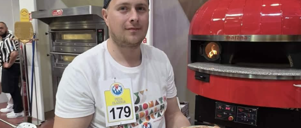 FOTO: Znani pomurski picopek pokazal spretnosti na svetovnem prvenstvu v peki pic 