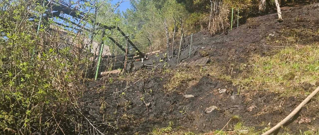 Gasilci med gašenjem počitniškega objekta truplo, možnost kaznivega dejanja so izključili