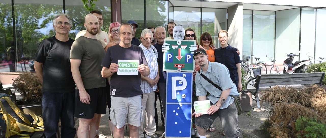 V Ljubljani: Civilna iniciativa stopnjuje pritisk zaradi parkiranja, referendumska kampanja v polnem teku