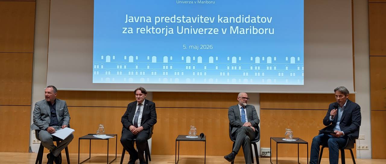 Kandidata za rektorja stopila pred sodelavce in študente ter predstavila svoji viziji za prihodnost mariborske univerze