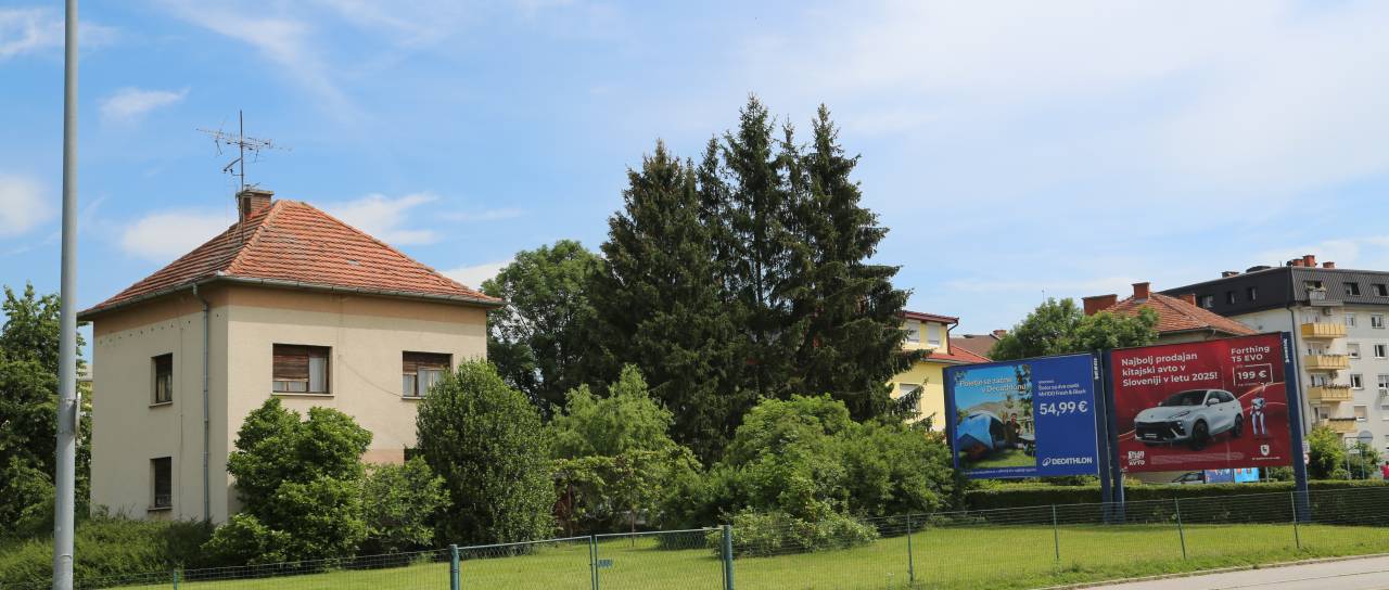 FOTO: V Murski Soboti predviden blokovski kompleks s 43 novimi stanovanji in šestimi nadstropji