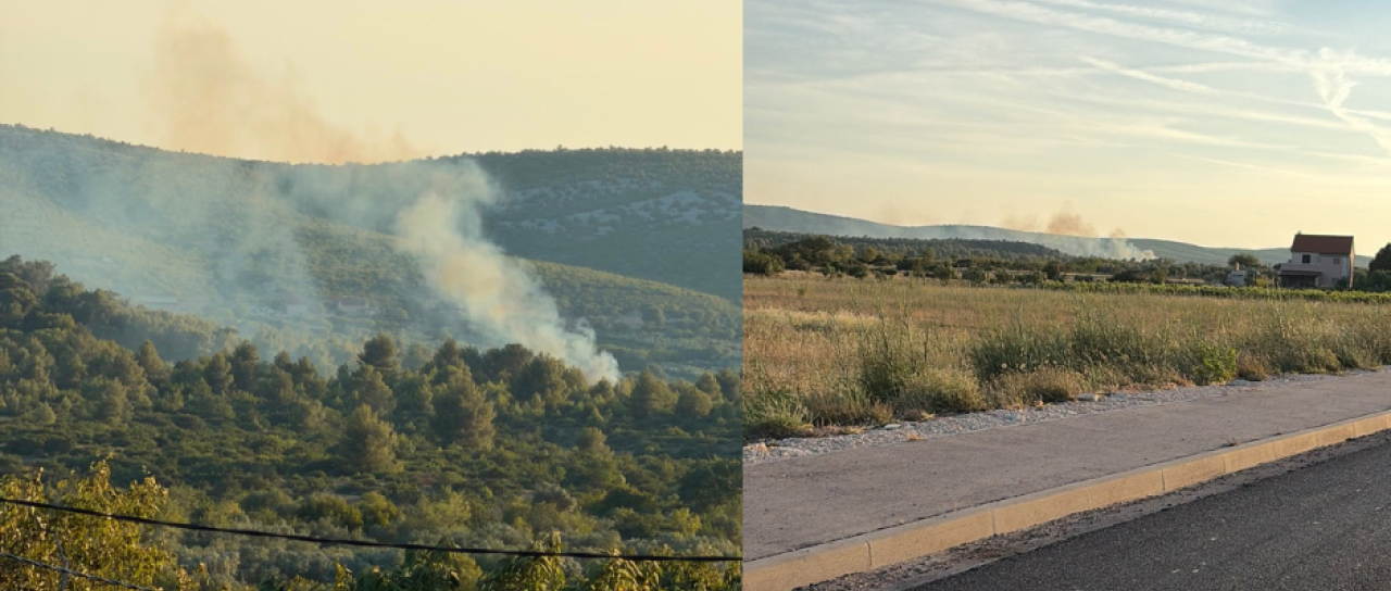 Gozdni požari pustošijo po hrvaški obali