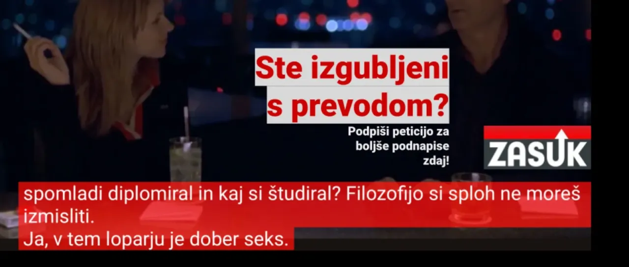»Gledalci nismo popravljalci podnapisov«: s peticijo nad slabe prevode