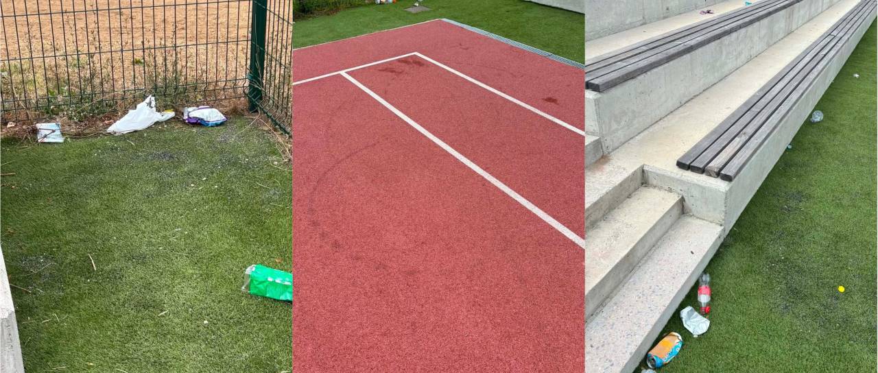 »Teh smeti ne pušča neka neznana skupnost,« po nespoštovanju igrišča sporoča Košarkarski klub Metlika