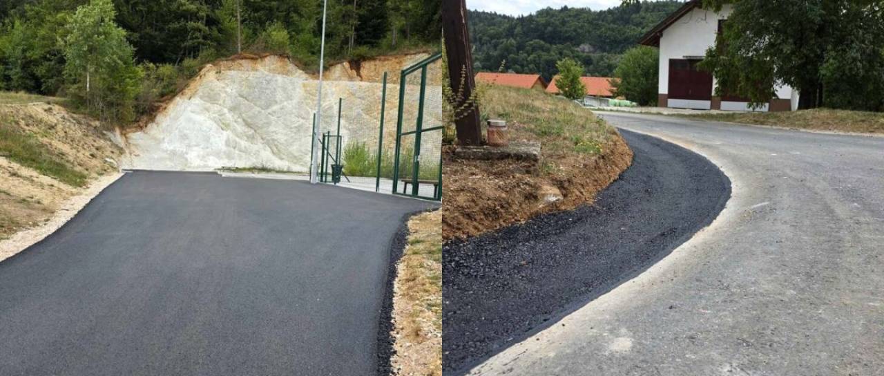 FOTO: Za 61 tisoč evrov uredili dostop do športnega igrišča