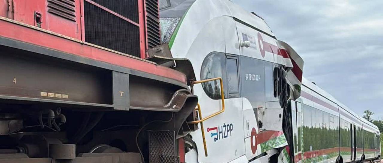 V trčenju vlakov na Hrvaškem več poškodovanih