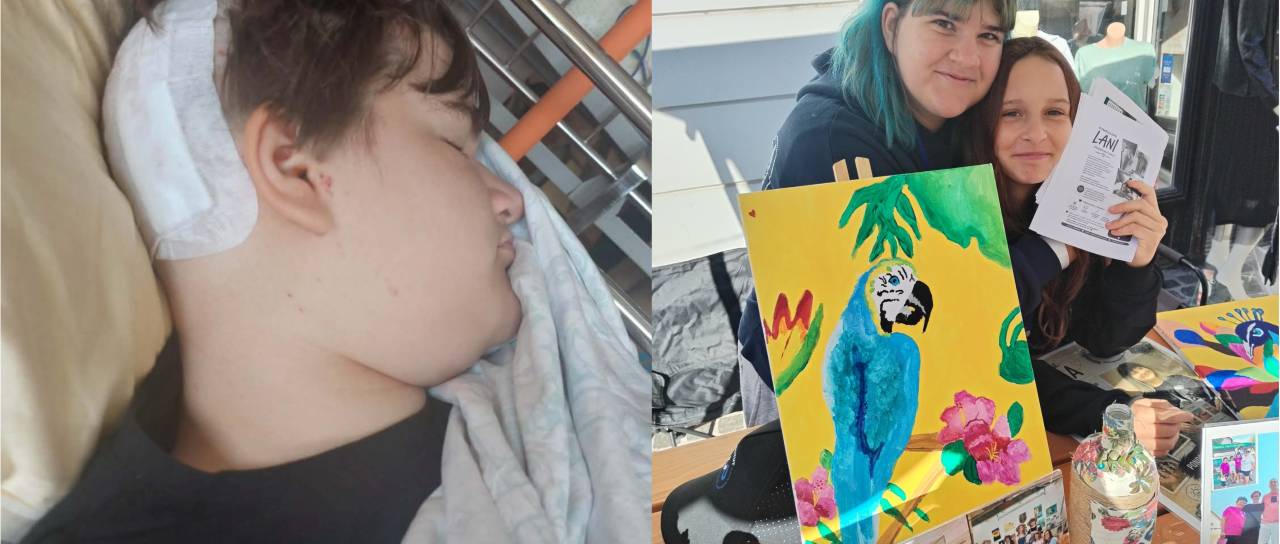 16-letna Lana Jaklič si želi kljub diagnozi uresničiti sanje: »Ko slikam, se odpre moj svet«
