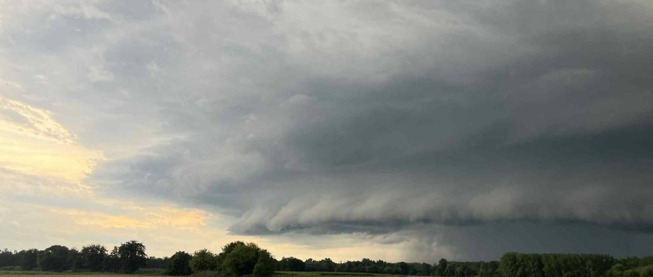 Nova pošiljka neviht nad Slovenijo, Gorenjska znova v vijoličnem