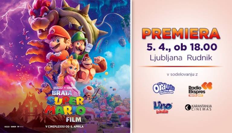 PREMIERA BRATA SUPER MARIO FILM