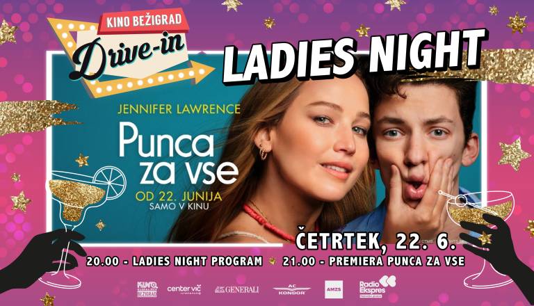 DRIVE-IN KINO LADIES NIGHT PREMIERA