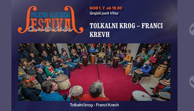 Vabljeni na tolkalni krog v Logatec!