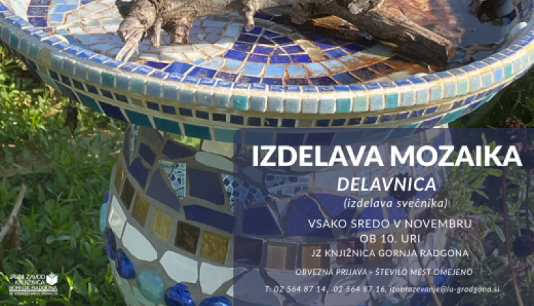 IZDELAVA MOZAIKA - DELAVNICA