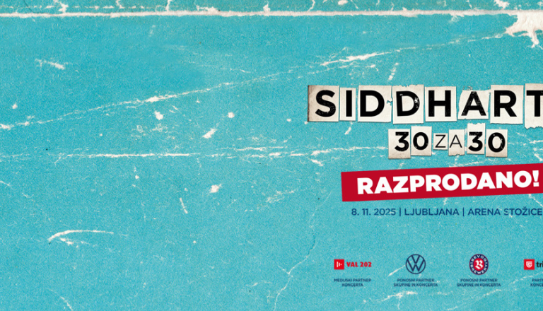 Siddharta: Arena Stožice 30za30