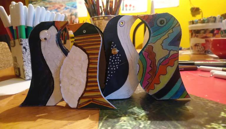 Ustvarjalnice z Galerijo C.C.U.: DEŽELA PINGVINOV