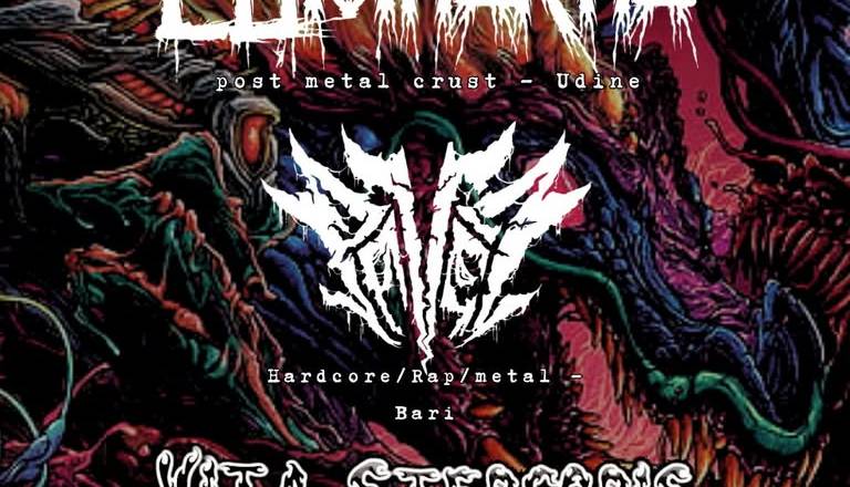 Lümhakha (post metal/crust), Pavel (hardcore/rap/metal), Vita Stecoris (sludge)