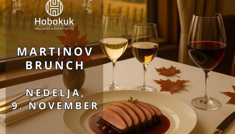 Martinov brunch v Hotelu Habakuk
