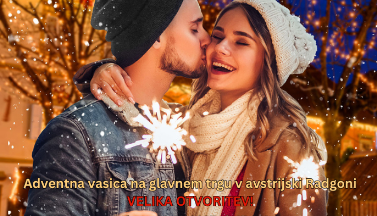 Velika otvoritev adventne vasice v avstrijski Radgoni 2025