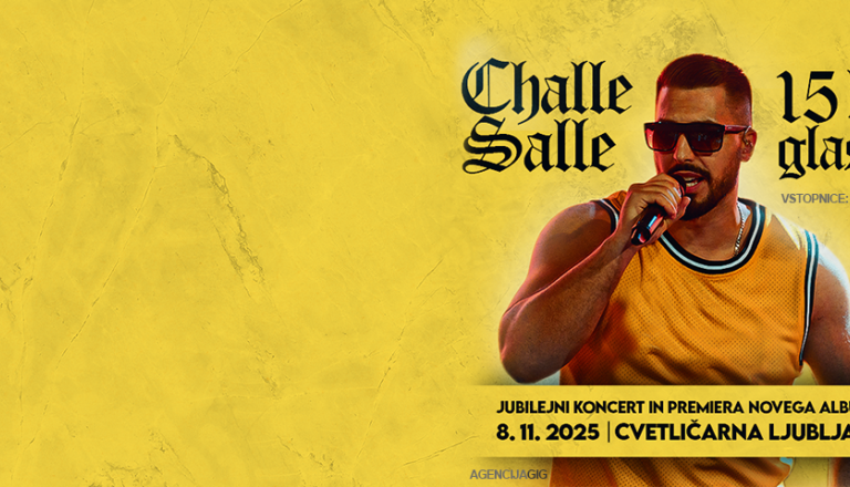 Challe Salle - 15 let glasbe in premiera novega albuma