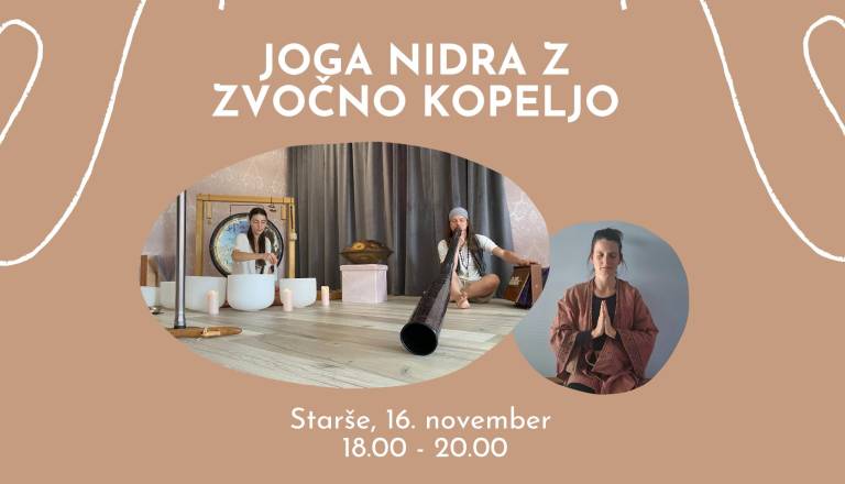 Joga nidra z zvočno kopeljo