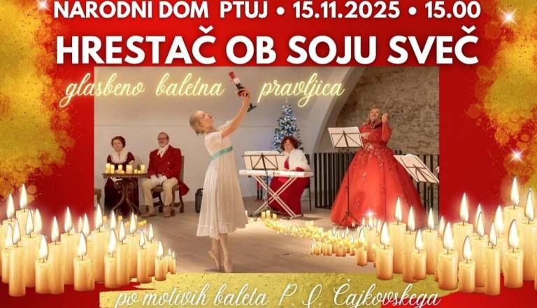 Glasbeno-baletna pravljica Hrestač ob soju sveč