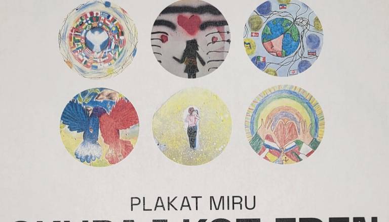 Plakat miru - Skupaj kot eden