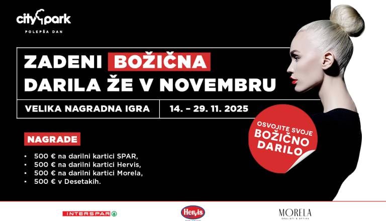 Prižig luči in nagradna igra