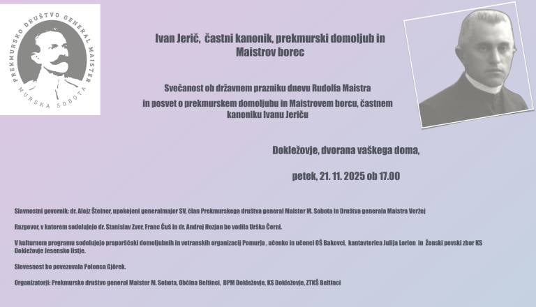 Svečanost ob državnem prazniku dnevu Rudolfa Maistra