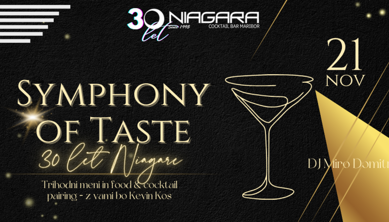SYMPHONY OF TASTE | ✨30 LET NIAGARE✨