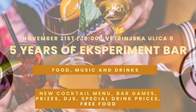 5 Years of Eksperiment Bar