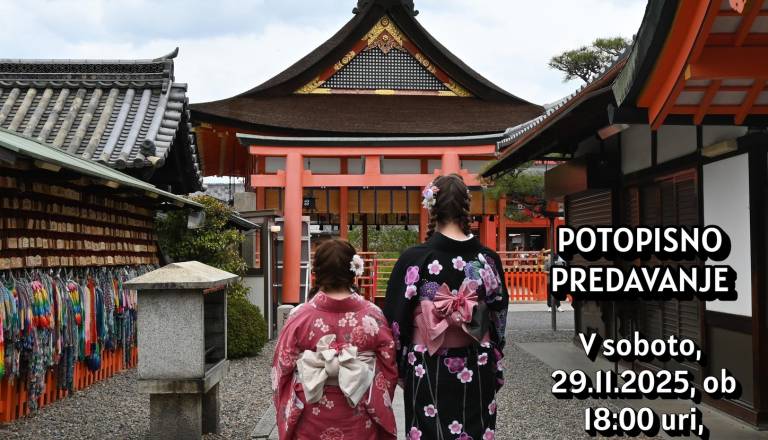 JAPONSKA - Od tišine templjev do luči Tokya - POTOPISNO PREDAVANJE