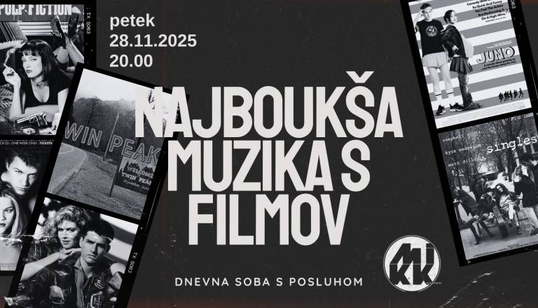 DNEVNA SOBA S POSLUHOM: NAJBOUKŠA MUZIKA S FILMOV