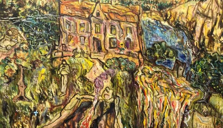 ZMAGO JERAJ v Miheličevi galeriji na Ptuju