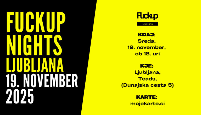 Fuckup Nights Ljubljana #7