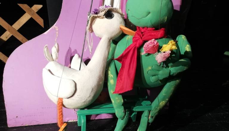 Lutkovna predstava Zaljubljeni žabec