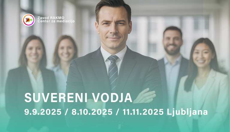 SUVERENI VODJA - Pogajalske spretnosti za vodje - Izobraževanje za vodje v javni upravi