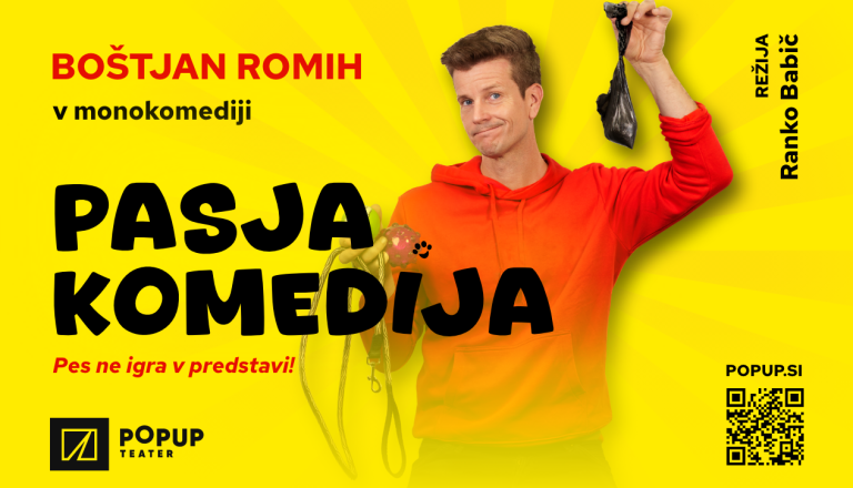 Monokomedija z Boštjanom Romihom: PASJA KOMEDIJA