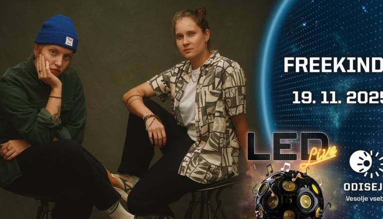 Odiseja in LED Live: freekind.