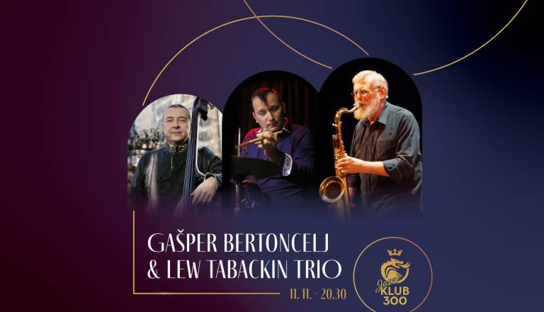 GAŠPER BERTONCELJ & Lew Tabackin TRIO