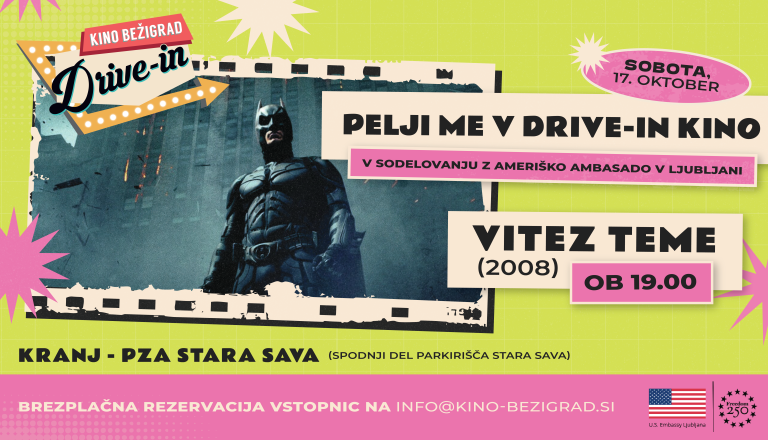 Drive-in kino Kranj: VITEZ TEME (2008) - BREZPLAČNO