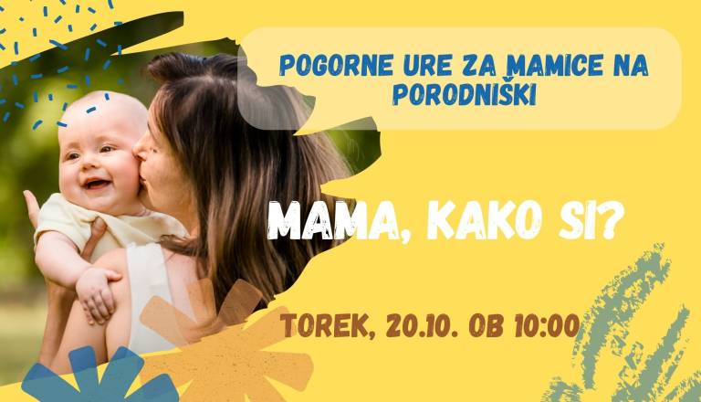 Pogovorne ure za mamice na porodniški