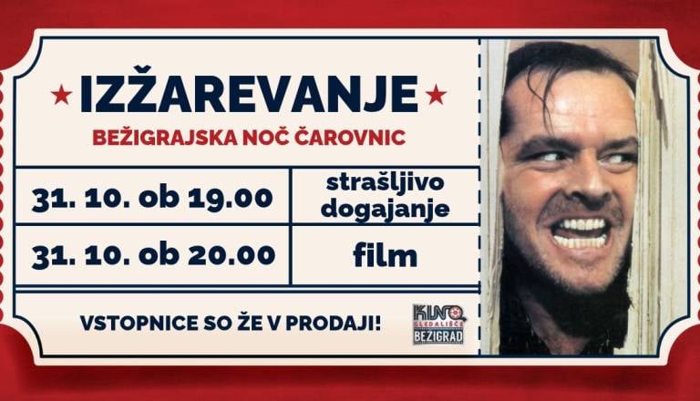 Bežigrajska noč čarovnic: IZŽAREVANJE