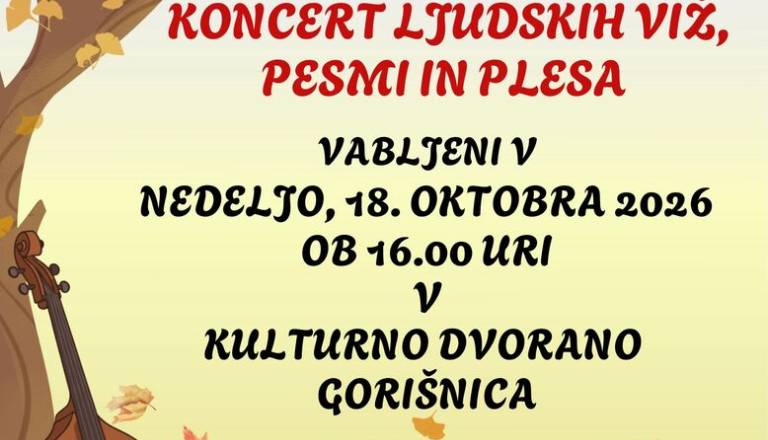Koncert ljudskih viž, pesmi in plesa