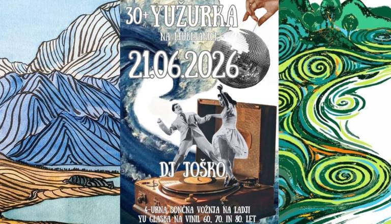 YUŽURKA na Ljubljanici: Praznik glasbe 2026