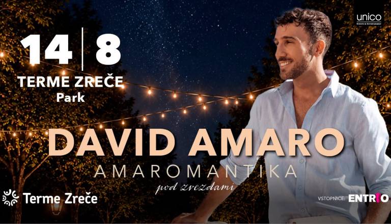 AMAROMANTIKA: DAVID AMARO POD ZVEZDAMI