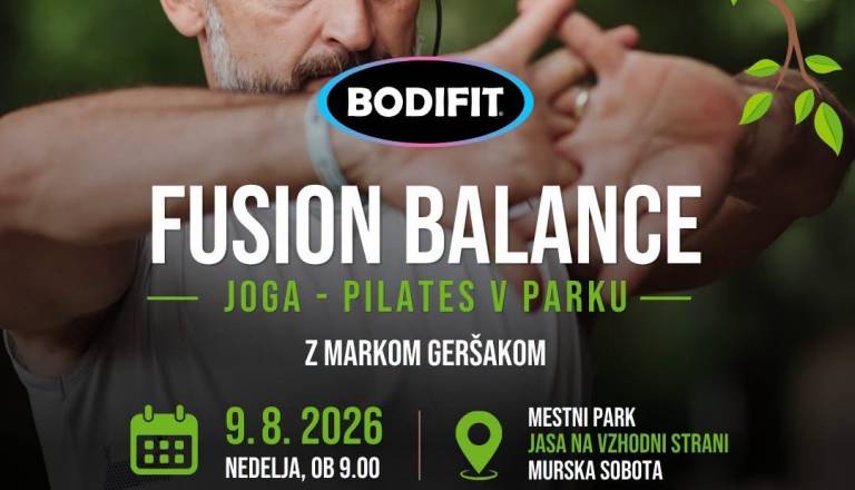 Brezplačna joga in pilates v soboškem parku