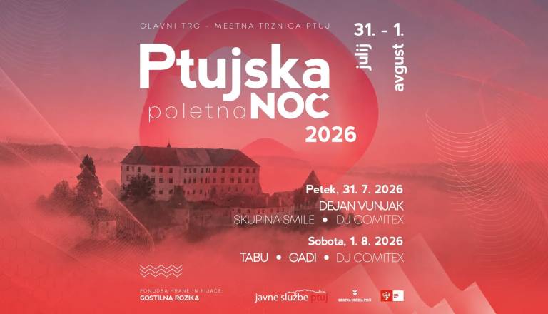 Ptujska poletna noč: Tabu, Gadi, DJ Comitex