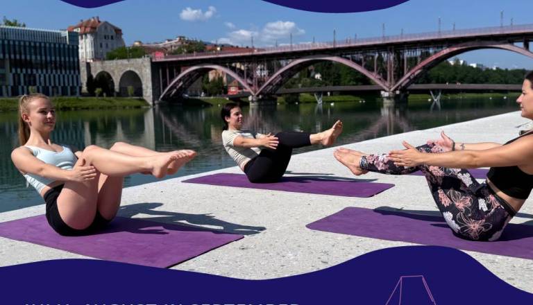 Brezplačna joga pilates na Lentu